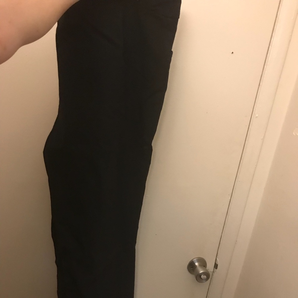 Black George dress pants